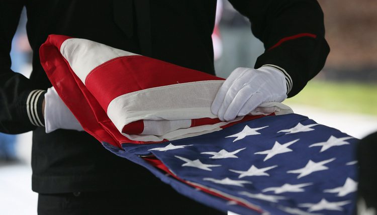 Flag Presentation Protocol and the Meaning of the Folds of the Flag-Draped Coffin - National Guard Association of Mississippi